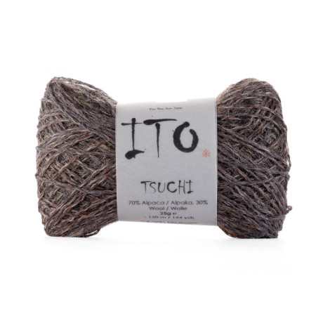 Przejdź do produktu Włóczka Tsuchi 281 Mix Brown (ITO)