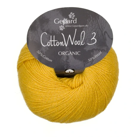 Przejdź do produktu Włóczka CottonWool 3 Organic 122 (Gepard)