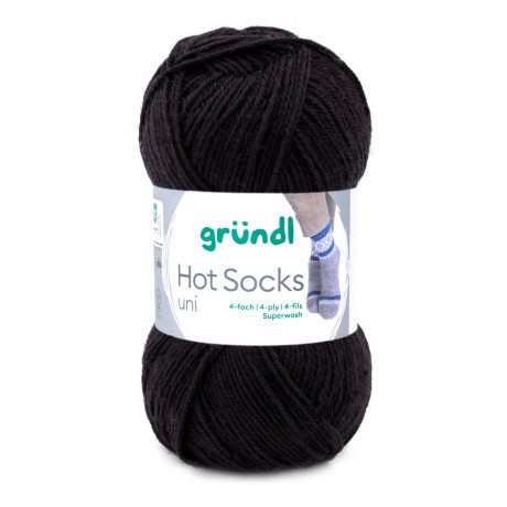 Przejdź do produktu Włóczka Hot Socks Uni 50 - 18 (Gründl)