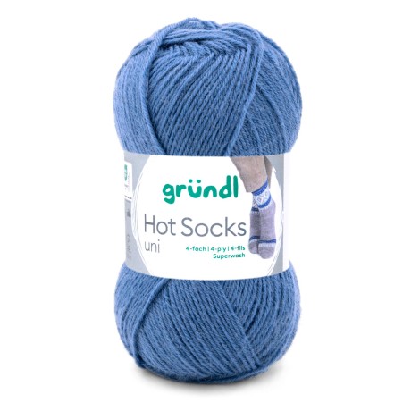 Przejdź do produktu Włóczka Hot Socks Uni 50 - 11 (Gründl)