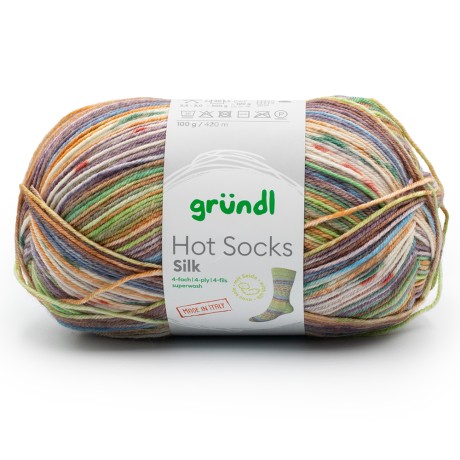 Przejdź do produktu Włóczka Hot Socks Silk 05 (Grundl)