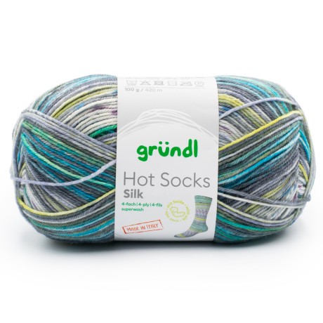 Przejdź do produktu Włóczka Hot Socks Silk 06 (Grundl)