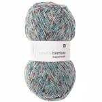 Włóczka Superba Bamboo Confetti Blue 030 (Rico Design)