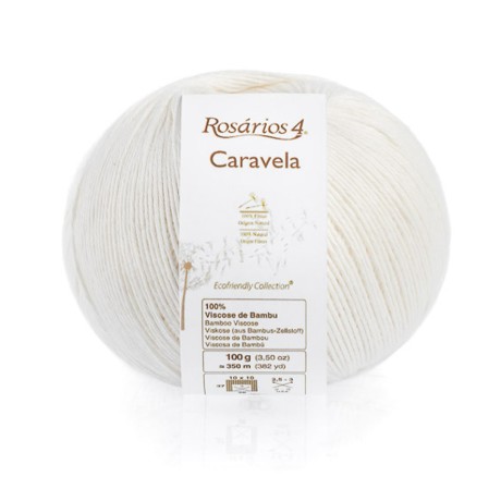 Przejdź do produktu Włóczka Caravela 01 (Rosarios 4)