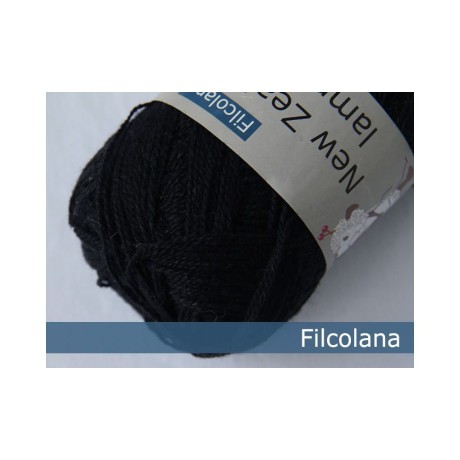 Przejdź do produktu Włóczka Saga 102 Black (Filcolana)
