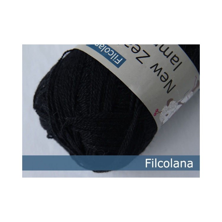 Włóczka Saga 102 Black (Filcolana)