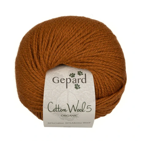Przejdź do produktu Włóczka CottonWool 5 Organic 158 (Gepard)