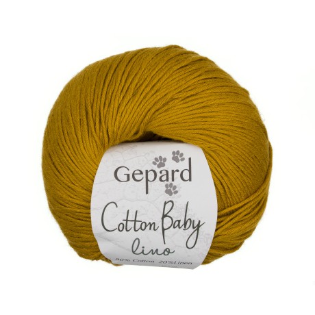 Przejdź do produktu Włóczka Cotton Baby Lino 124 (Gepard)