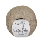 Włóczka Cotton Baby Lino 814 (Gepard)
