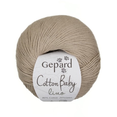 Przejdź do produktu Włóczka Cotton Baby Lino 814 (Gepard)