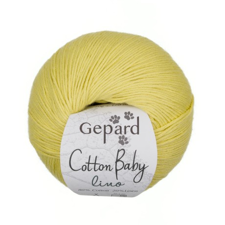 Przejdź do produktu Włóczka Cotton Baby Lino 117 (Gepard)