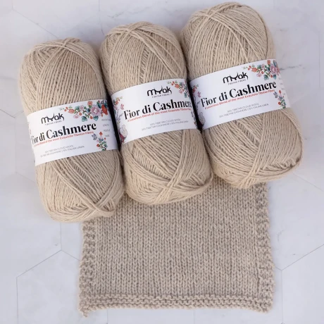 Przejdź do produktu Włóczka Fior di Cashmere Quartz Dust (mYak)