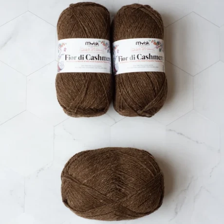 Przejdź do produktu Włóczka Fior di Cashmere Espresso (mYak)
