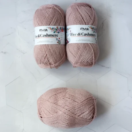 Przejdź do produktu Włóczka Fior di Cashmere Pink Wink (mYak)