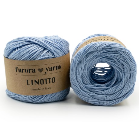 Przejdź do produktu Włóczka Linotto Błękit (Furora Yarns)