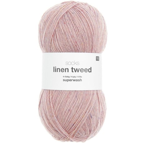 Przejdź do produktu Włóczka Socks Linen Tweed 02 (Rico Design)