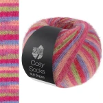 Włóczka Cosy Socks Multi Stripes 152 (Lana Grossa)