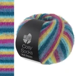 Włóczka Cosy Socks Multi Stripes 155 (Lana Grossa)