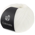 Włóczka Cotonella Uni 201 (Lana Grossa)