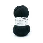 Włóczka Peruvian 102 Black (Filcolana)