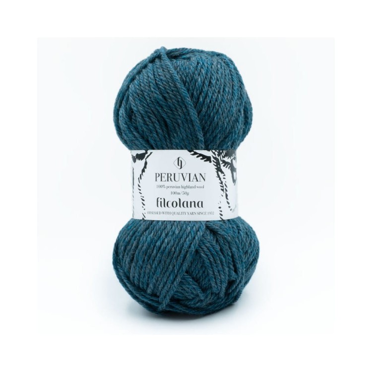 Włóczka Peruvian 814 Storm Blue (Filcolana)
