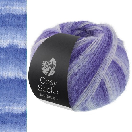 Przejdź do produktu Włóczka Cosy Socks Stripes 101 (Lana Grossa)
