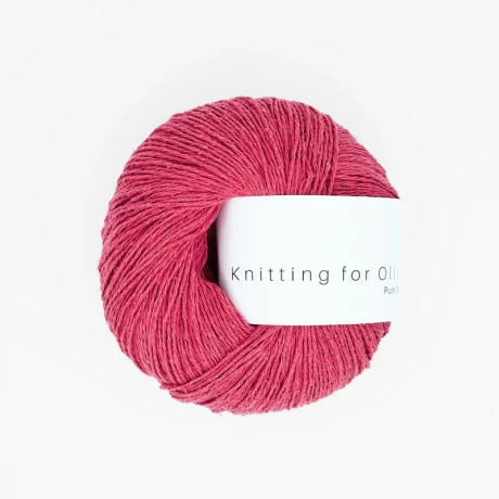 Przejdź do produktu Włóczka Pure Silk Raspberry Red (Knitting for Olive)