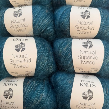 Przejdź do produktu Włóczka Natural Superkid Tweed 631 (Lana Grossa)