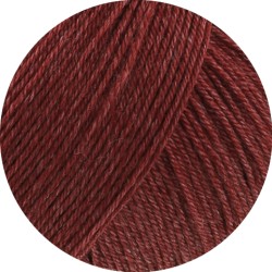 meilenweit 100 woolycell uni ana grossa 013 ceglasty czerwony