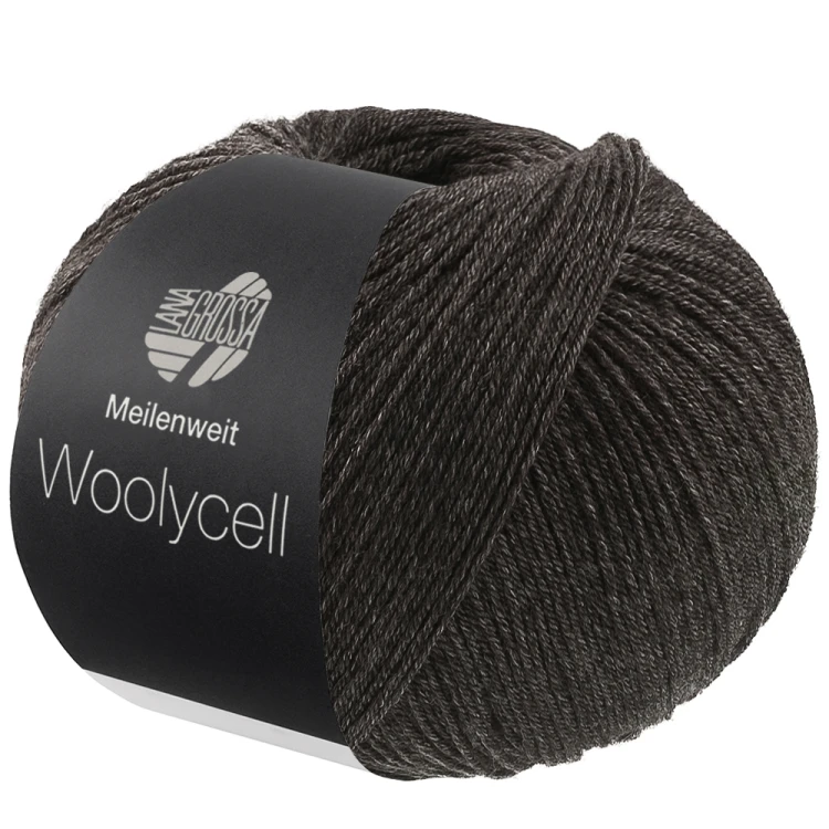 meilenweit 100 woolycell uni ana grossa 015 czarny