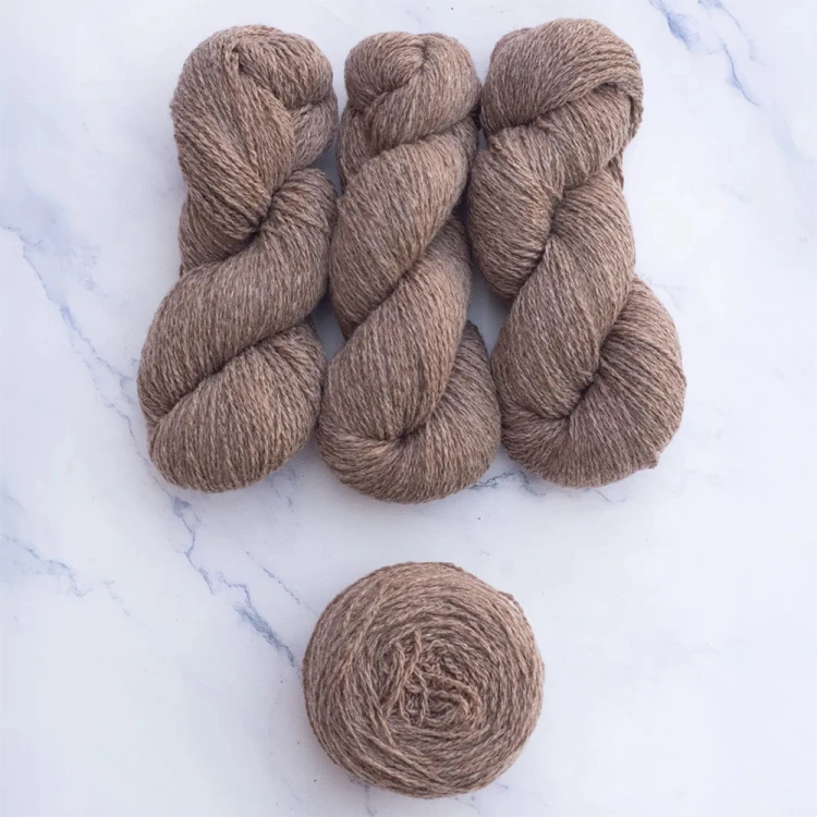 Tibetan Cloud Melange Hazelnut mYak