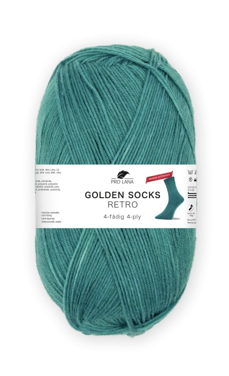 Golden Socks Retro Pro Lana kolor 165  – włóczka skarpetkowa merino