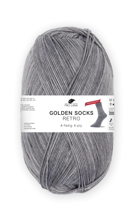 Golden Socks Retro Pro Lana kolor 2193  – włóczka skarpetkowa merino