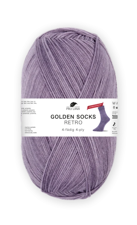 Golden Socks Retro Pro Lana kolor 2142  – włóczka skarpetkowa merino