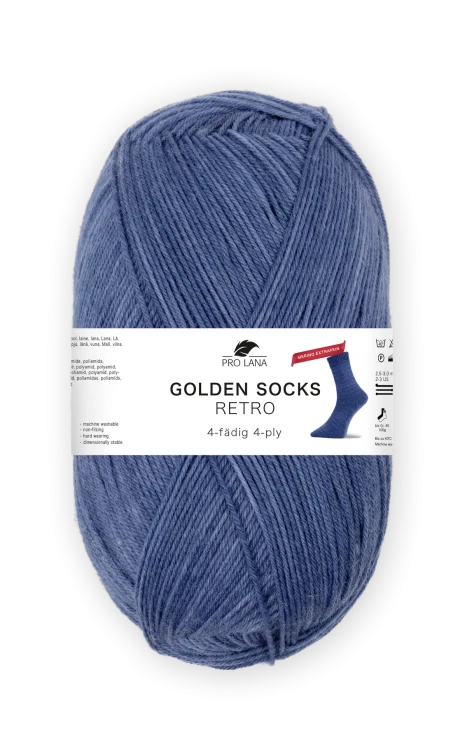 Golden Socks Retro Pro Lana kolor 155  – włóczka skarpetkowa merino
