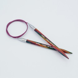 KnitPro Symfonie 2 druty drewniane na żyłce