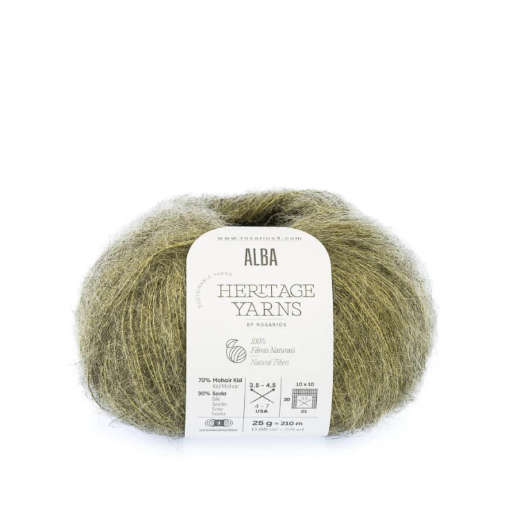 Włóczka Alba 04 Rosarios 4 mohair z jedwabiem