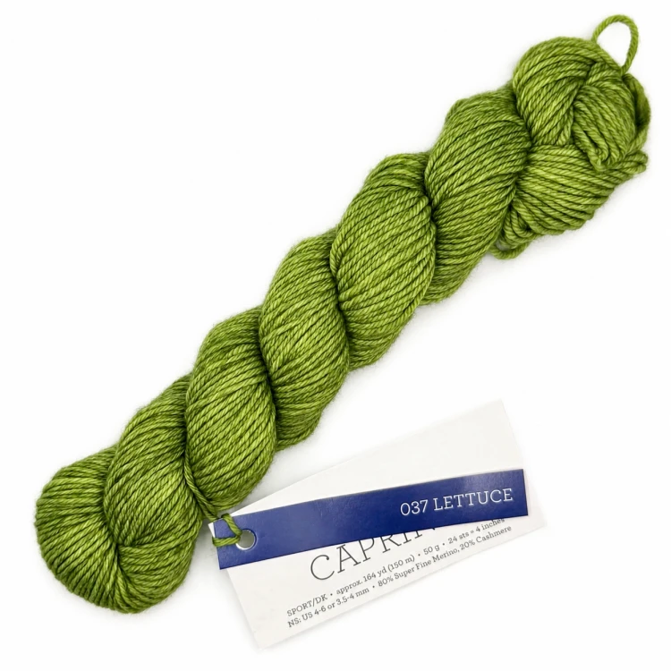 włóczka Caprino Lettuce Malabrigo kolor zielony
