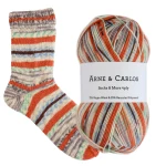 Włóczka Socks & More 4 ply 3006 Arne & Carlos