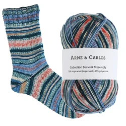 Socks & More 4ply Arne & Carlos – włóczka skarpetkowa 100 g 420 m kolor 3657