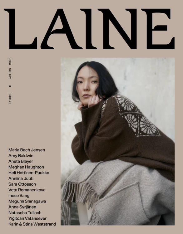 Laine Magazine nr 30 Layers Autumn 2026 – magazyn dziewiarski