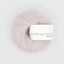 Soft Silk Mohair Knitting for Olive kolor jasny różowy moher z jedwabiem 25 g 225 m
