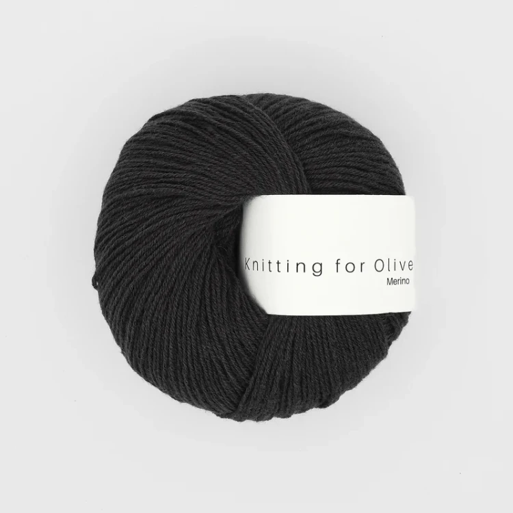 Knitting for Olive Merino kolor Black Tea