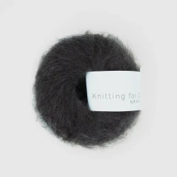 Knitting for Olive Soft Silk Mohair kolor Black Tea moher z jedwabiem 25 g 225 m