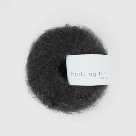 Przejdź do produktu Włóczka Soft Silk Mohair Black Tea Knitting for Olive
