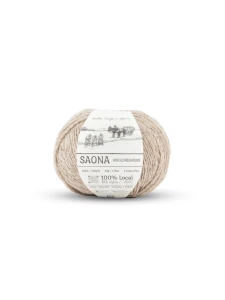 Saona Wooldreamers - włóczka z lokalnej hiszpańskiej wełny i bawełny z Andaluzji 50 g 220 m kolor Sarichef