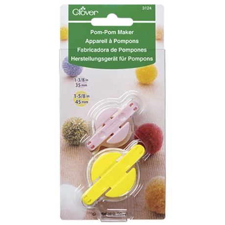 Przejdź do produktu Przyrząd do robienia pomponów Clover - mały