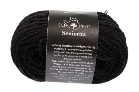 Przejdź do produktu Włóczka Seniorita Schoppel Wolle - 880 Black