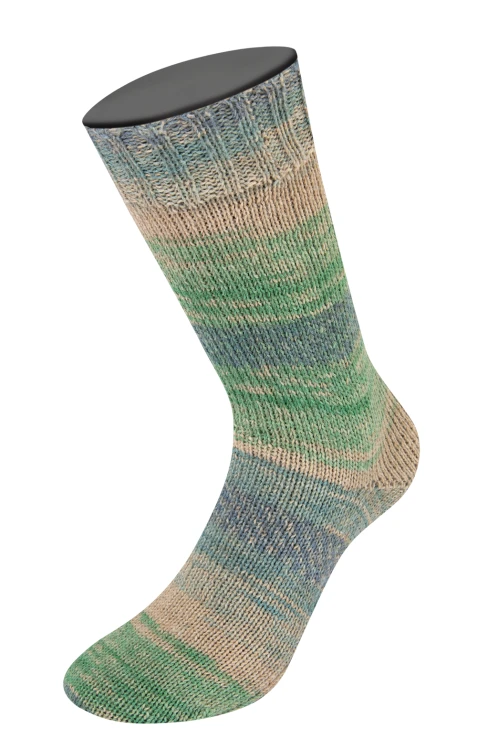 Lana Grossa Meilenweit 100 Alpaca Print II kolor 212 włóczka skarpetkowa z alpaką