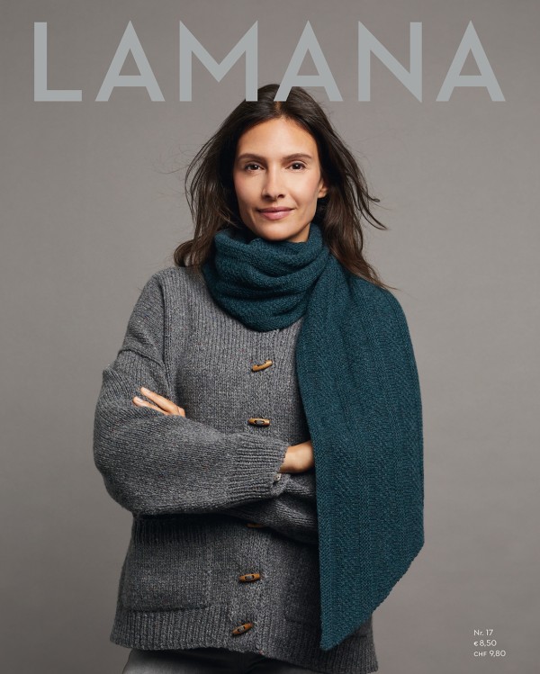 LAMANA Magazin 17 magazyn dziewiarski zimowa kolekcja wzorów